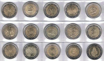 Portugal. 2 Euro 2007/2026 (15 moedas) (Zonder minimumprijs)