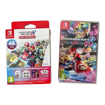 Mario Kart 8 Deluxe + Extras (Code Used) (SWITCH), Verzenden, Nieuw