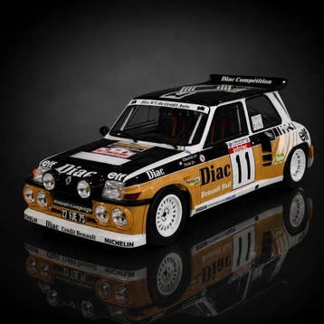 Otto Mobile 1:12 - Model raceauto - Renault 5 Maxi Turbo #11, Nieuw