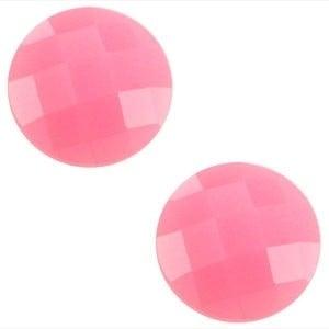 2 x Basic cabochon 10mm Pink opal (Cabochons en camée), Ophalen of Verzenden, Nieuw, Overige typen