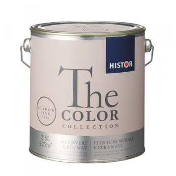 Histor The Color Collection Kalkmat - Shadow Pink 7514 -..., 5 tot 10 liter, Nieuw, Ophalen of Verzenden, Verf