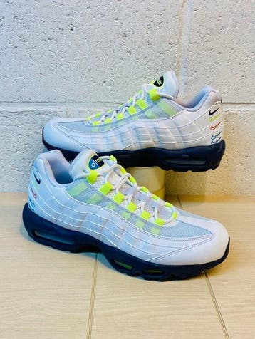 Nike - AM 95 White Volt P46 - Sneakers - Maat: EU 46 - Nieuw, Kleding | Heren, Schoenen, Nieuw