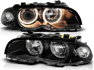Koplampen BMW E46 99-01 Coupe/Cabrio Angel eyes, Ophalen of Verzenden, Nieuw