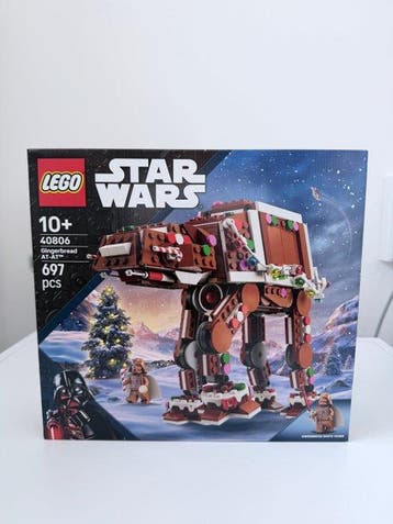 Lego Set - Star Wars - 40806 Gingerbread AT-AT Walker, Nieuw