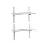 GGM Gastro | Dubbele RVS wandplank ECO - 1400x400mm |, Verzenden, Nieuw in verpakking, RVS Meubilair
