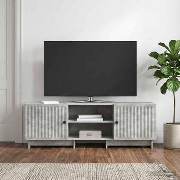 vidaXL TV-kast 150 x 31 x 50 cm Betongrijs Geconstrueerd, Minder dan 50 cm, Verzenden, Nieuw, Minder dan 100 cm