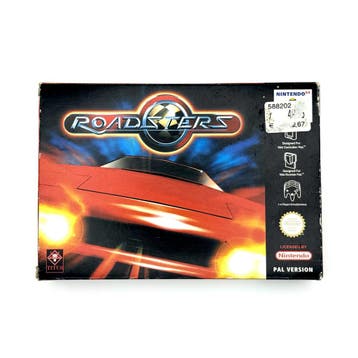 Roadsters - Nintendo 64 N64 - PAL EUR - CIB, Spelcomputers en Games, Games | Nintendo 64, Ophalen of Verzenden, Zo goed als nieuw