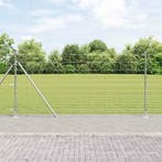 vidaXL Afrasteringspaal Gegalvaniseerd 50 x 1,2 m Staal, Verzenden, Nieuw, IJzer