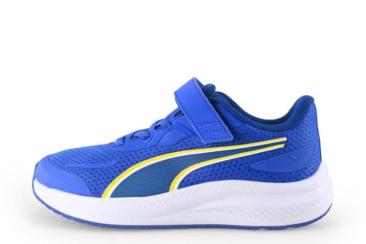 Puma Sportschoenen Jongens in maat 34 Blauw, Kinderen en Baby's, Kinderkleding | Schoenen en Sokken, Jongen of Meisje, Zo goed als nieuw
