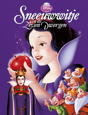 Sneeuwwitje en de zeven dwergen / Disney Prinsessen, Verzenden, Zo goed als nieuw