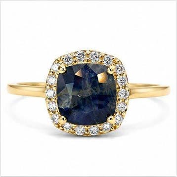 Zonder minimumprijs - Ring - 14 karaat Geel goud, 1,89 gram, Nieuw