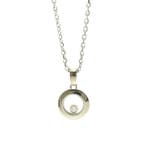 Chopard - Ketting met hanger - 18 karaat Witgoud