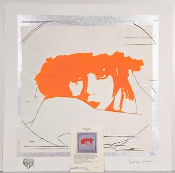 Giosetta Fioroni (1932) - Doppio Liberty Arancio