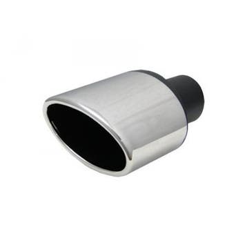 Uitlaatsierstuk RVS Ovaal -  Passend 47 - 57mm, Verzenden, Nieuw