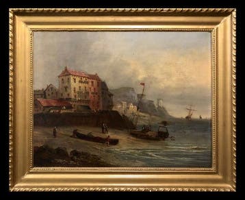 British School (c. 1840) - A View of Staithes (North