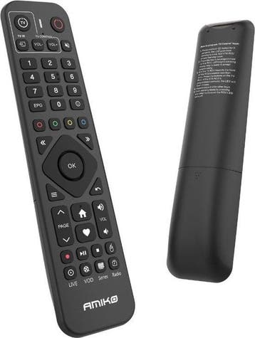Amiko Android IR/TV voor A series extra afstandsbediening, Ophalen of Verzenden, Nieuw