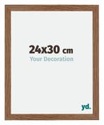 Fotolijst 24x30 cm - Eiken Rustiek - MDF - Mura, Huis en Inrichting, Woonaccessoires | Lijsten, Verzenden, Nieuw