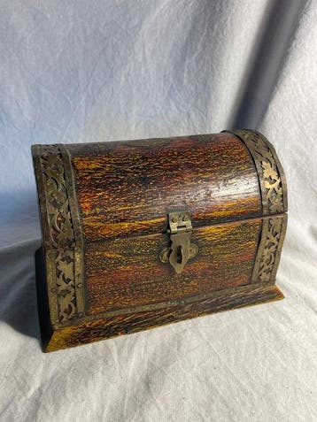 Sieradendoos - Joli Coffre - Hout, Messing