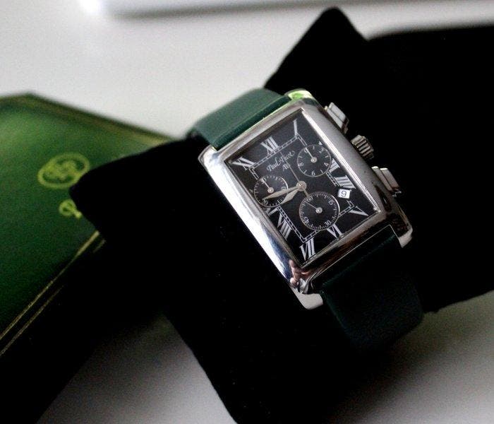 Paul Picot - American Bridge Chronograph - 4092 -4088 -, Sieraden, Tassen en Uiterlijk, Horloges | Heren