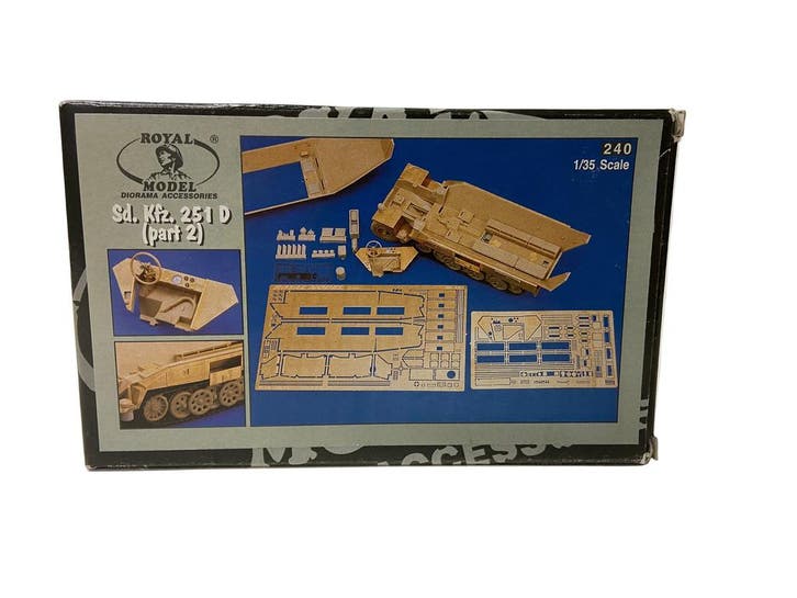 Sd. Kfz. 251 D (Part 2), Hobby en Vrije tijd, Modelbouw | Auto's en Voertuigen, Verzenden
