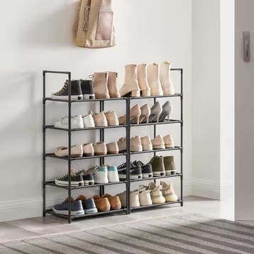 Smal Schoenenrek 10 Niveaus – Metalen Frame, Verzenden, Nieuw