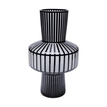 *WOONWINKEL* Kare Design Roulette 42 Glazen Vaas Art Deco, Verzenden, Nieuw