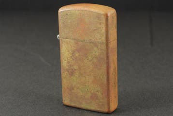 Zippo - Slim Brass Patina - Zonder minimumprijs -, Nieuw
