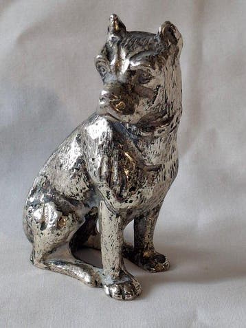 Militaire miniatuur beeldjes - BOXER - Gelamineerd zilver