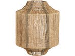 Mica Decorations Liliano Lantaarn - H51 x Ø40 cm - Jute -, Verzenden, Nieuw