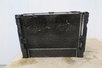 BMW E90 2.0D complete radiator fan set, Verzenden, Gebruikt