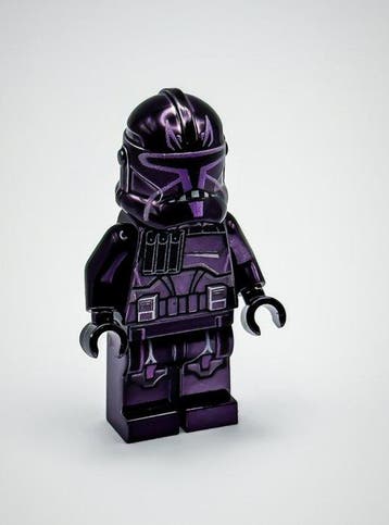 Lego Minifiguur - Star Wars - Chrome Red Plated Captain Rex, Nieuw