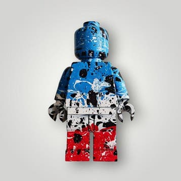 RED - sculptuur, Lego Frenchy - 20 cm - Hars - 2026, Nieuw