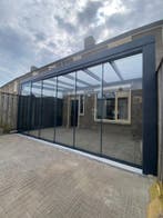 Goedkoopste Terrasoverkapping / Veranda / Glazen Schuifwand, Tuin en Terras, Overkappingen, Ophalen of Verzenden, Nieuw