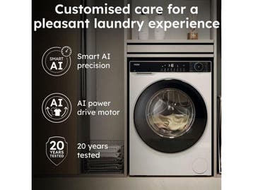 Haier HW70-BP14357TU-S - Wasmachine - 7 kg - Smart AI Cycle, Verzenden, Zo goed als nieuw