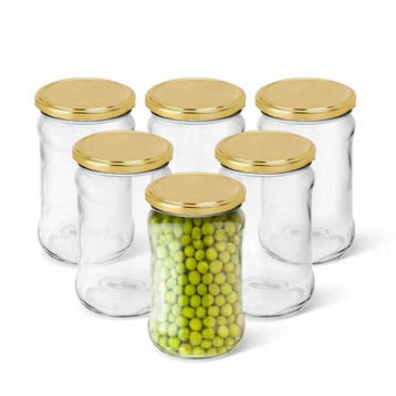 Altom Design Set van 6 Conserveringspotten 315 ml - Weckpot, Ophalen of Verzenden, Nieuw