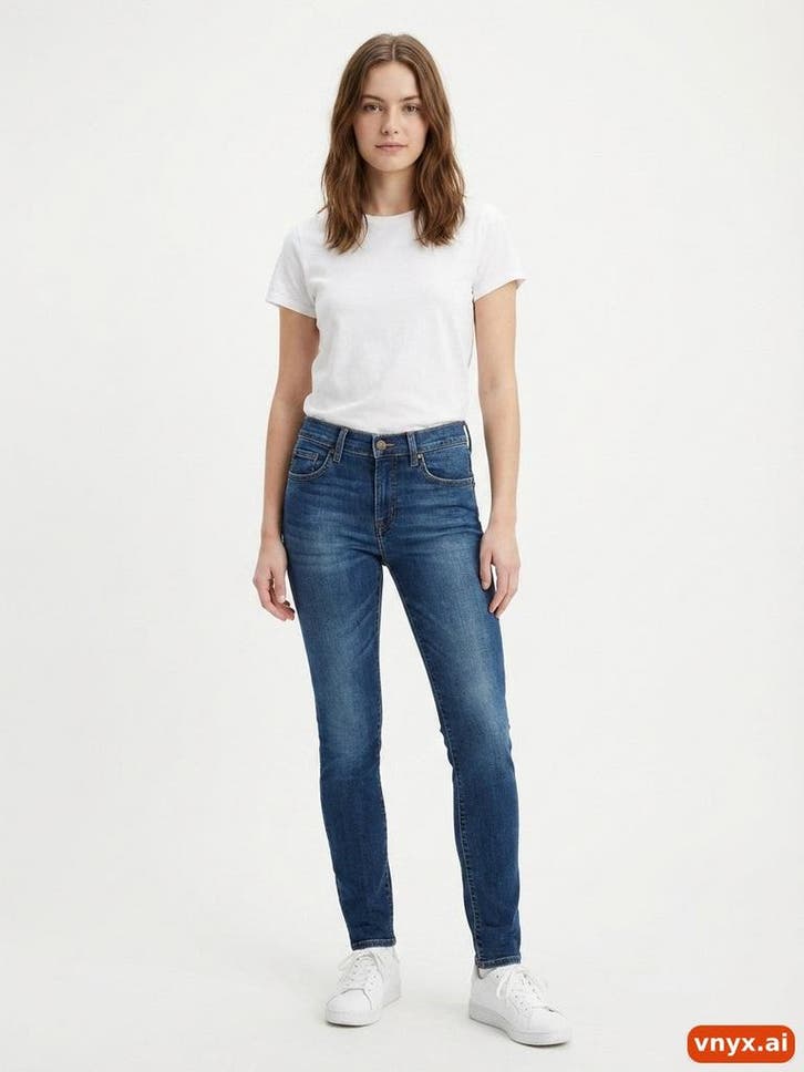 Levis Jeans Dames maat WW25 / L30 Blauw Vintage, Kleding | Dames, Spijkerbroeken en Jeans, Ophalen of Verzenden