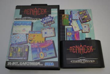 Menacer (MD CIB), Spelcomputers en Games, Games | Sega, Verzenden, Zo goed als nieuw