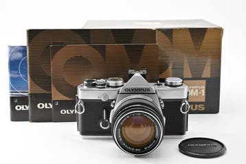 Olympus OM-1 + Zuiko Auto S 1.4/50mm | Single lens reflex, Audio, Tv en Foto, Fotocamera's Analoog, Nieuw