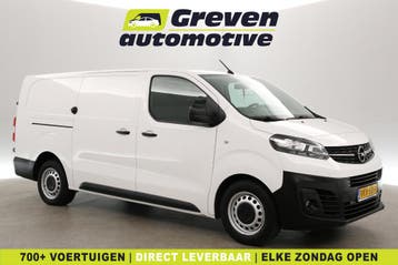 Opel Vivaro CDTI L3H1 | Airco | Cruise | 3 Zits |, Euro 6, Wit, Nieuw, Airbags