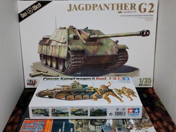 Das Werk + Tamiya - Speelgoed Lotto Germania 1939/1945 con, Nieuw