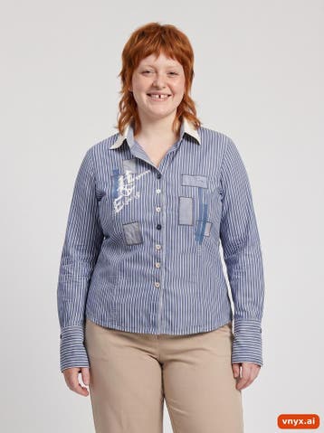 Brise de Mer Blouses Dames maat L Blauw Vintage, Kleding | Dames, Ophalen of Verzenden, Nieuw