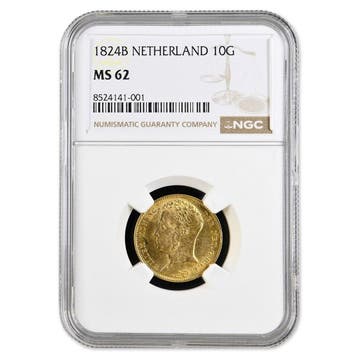 Gouden 10 Gulden Willem I 1824 B, Verzenden