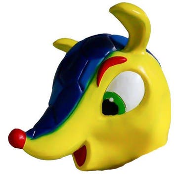 Gordeldier masker (mascotte WK 2014 Fuleco), Verzenden, Nieuw
