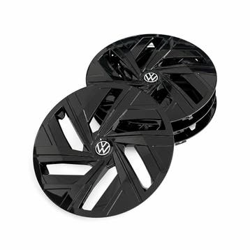 Volkswagen ID.4, ID.5 wieldoppen (set) - zwart, Auto diversen, Ophalen of Verzenden, Nieuw
