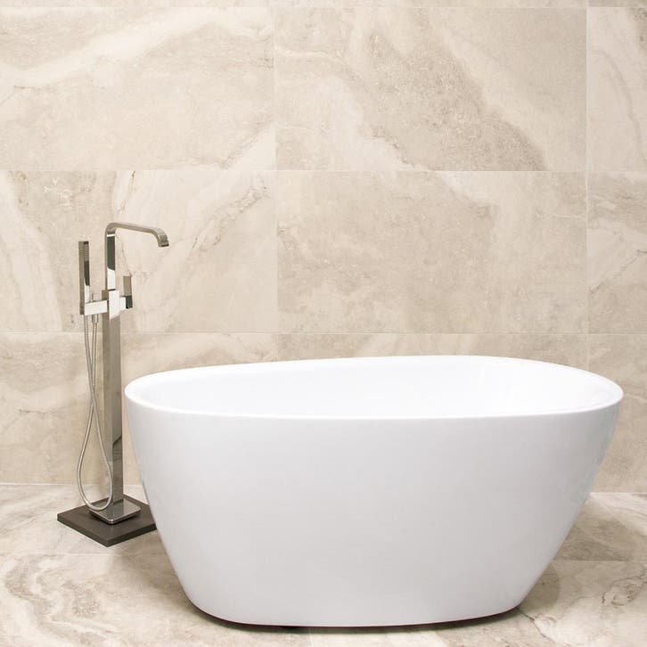 Keramische vloertegels 120x60cm marmer look beige, Doe-het-zelf en Verbouw, Tegels, Nieuw, Verzenden