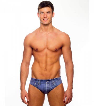 Special Made Turbo Waterpolo broek Jeans, Nieuw