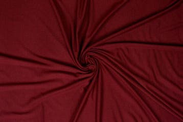 Viscose tricot – Bordeaux rood, Overige materialen, 120 cm of meer, Ophalen of Verzenden, Rood