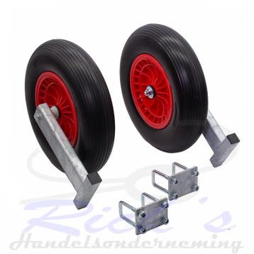 Centreerset / boeggeleider anti lek wiel 400/480-8 - rode, Ophalen of Verzenden, Nieuw