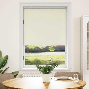 vidaXL Rolgordijn verduisterend 84,4 x 175 cm stofbreedte 80, Verzenden, Nieuw, Wit
