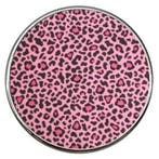 Fako Bijoux - Click Button - Glas - Panter Roze, Verzenden, Nieuw